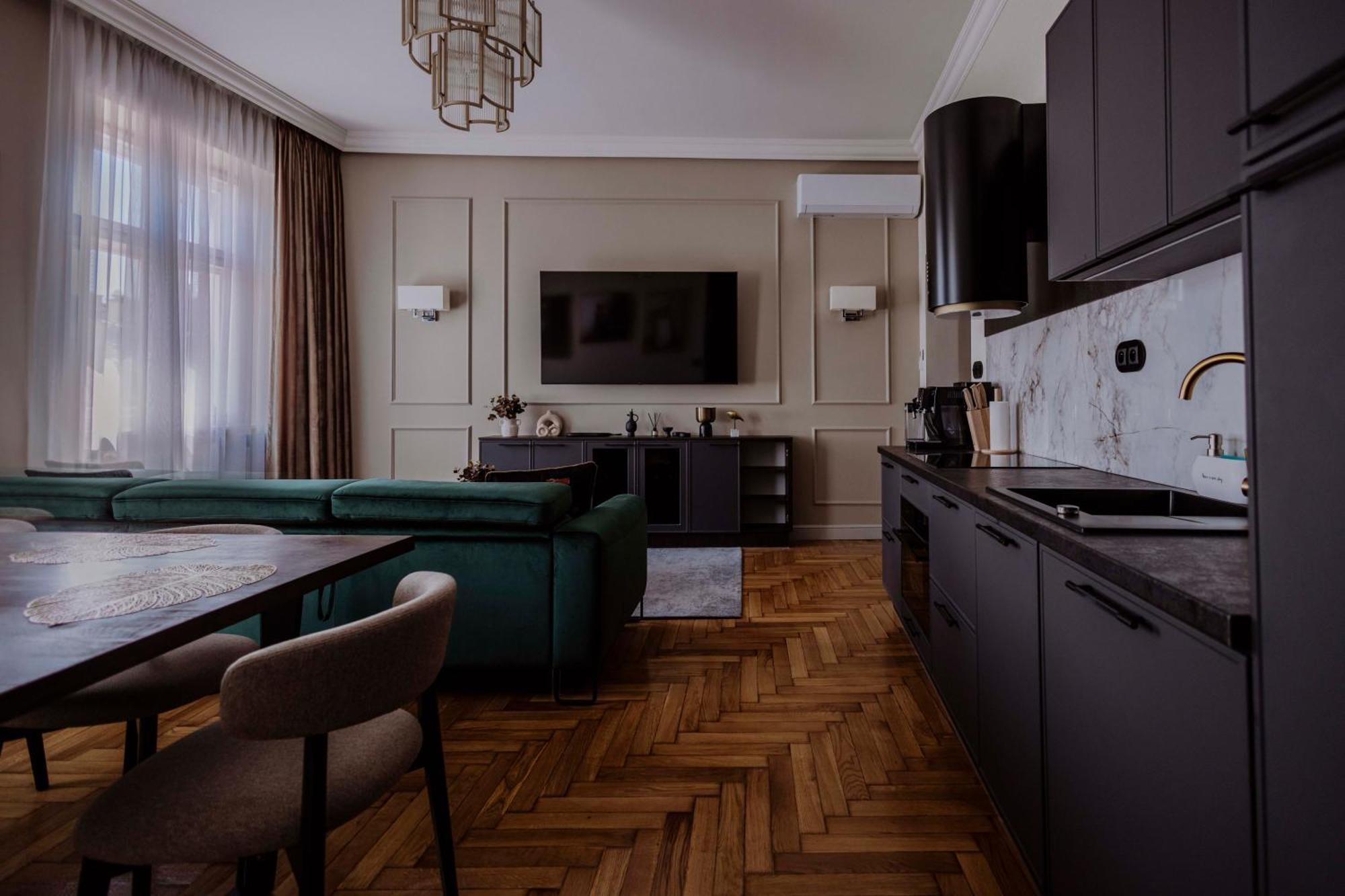 Crown Pearl - Wonderful Apartment, 110Scm, 4 Rooms Krakkó Kültér fotó